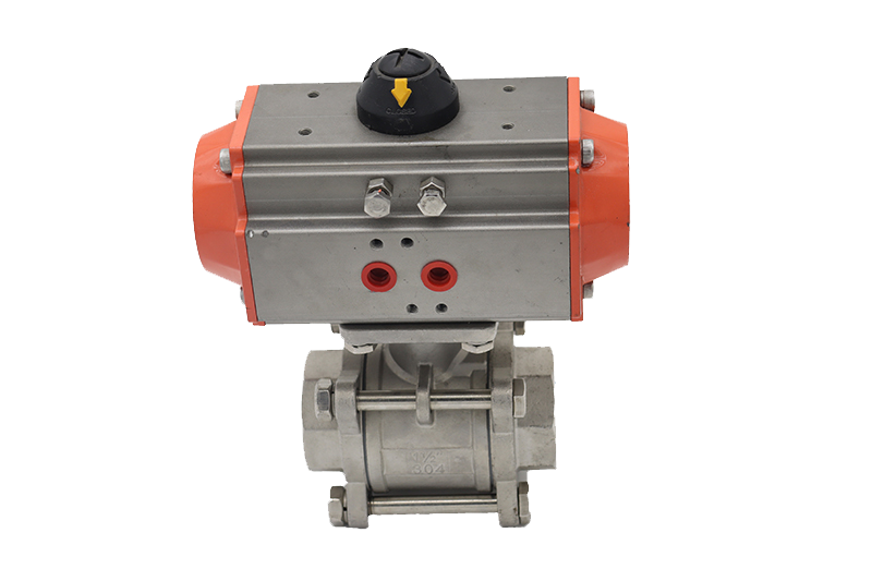 Pneumatic ball valve
